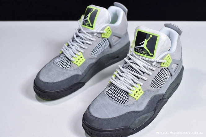 Official Maikesneakers CT5342-007 Neon 4 Jordan Air SE 0731